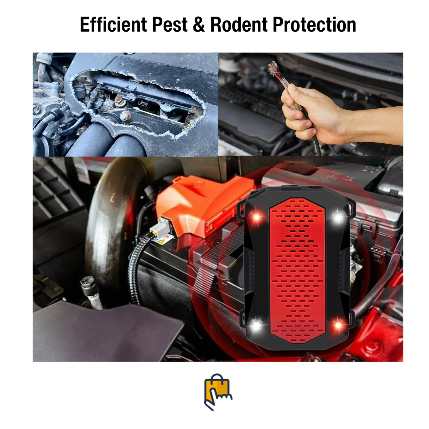 Single Mouse Vehicle Protector - Ultrasonic Mice Repeller