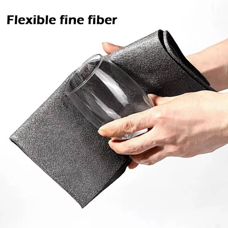 10pcs Versatile Microfiber Cloths for Windows Car Kitchen
