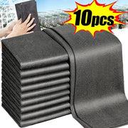 10pcs Versatile Microfiber Cloths for Windows Car Kitchen