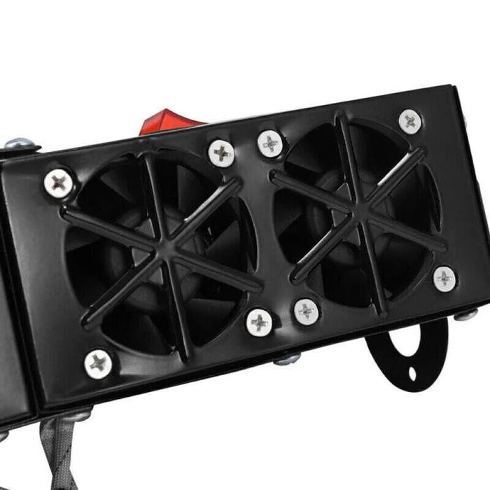 500W Portable Electric Car Heater - 12V Fast Defrost & Cabin Warmer