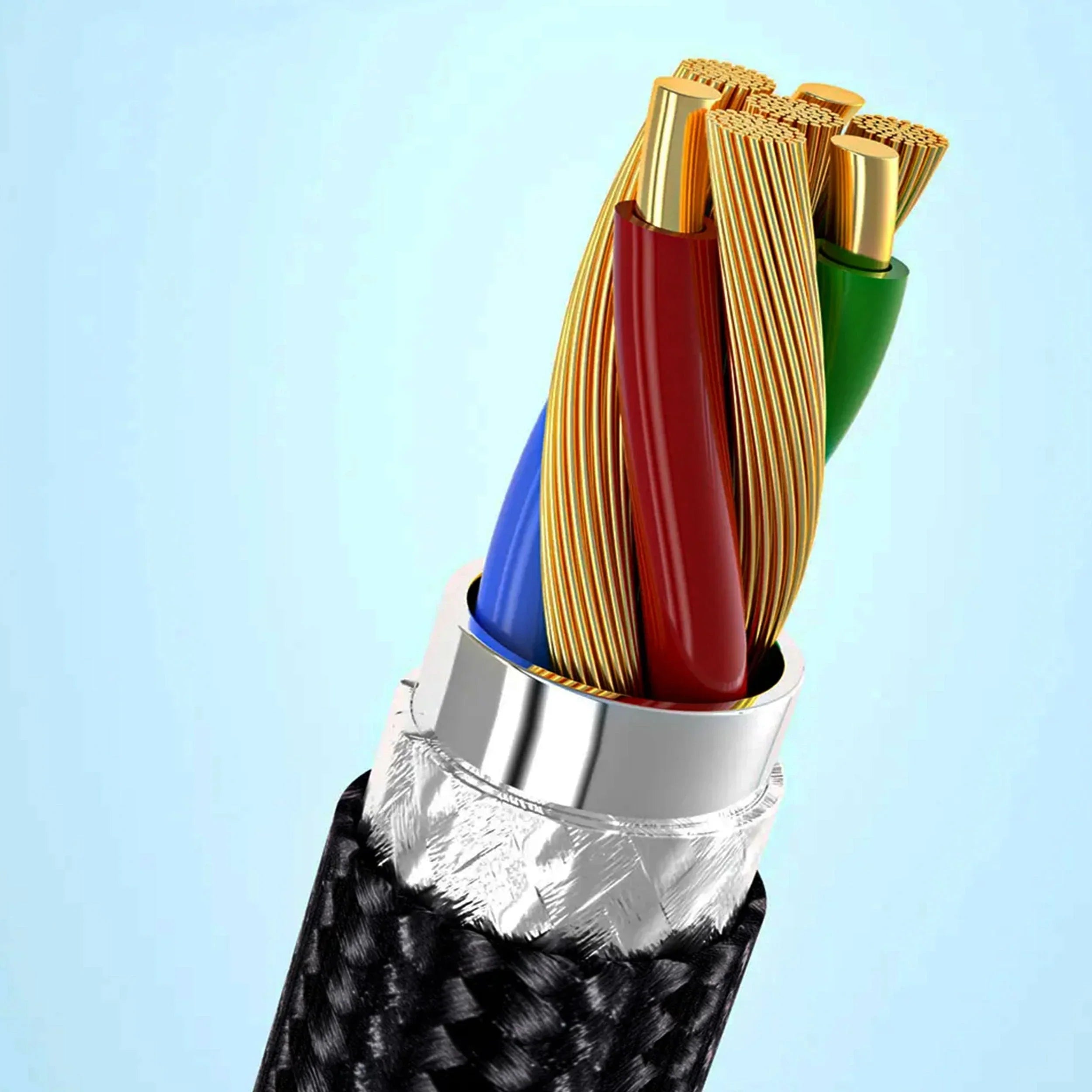 10-Foot Fast Charging Cable - USB-A to USB-C