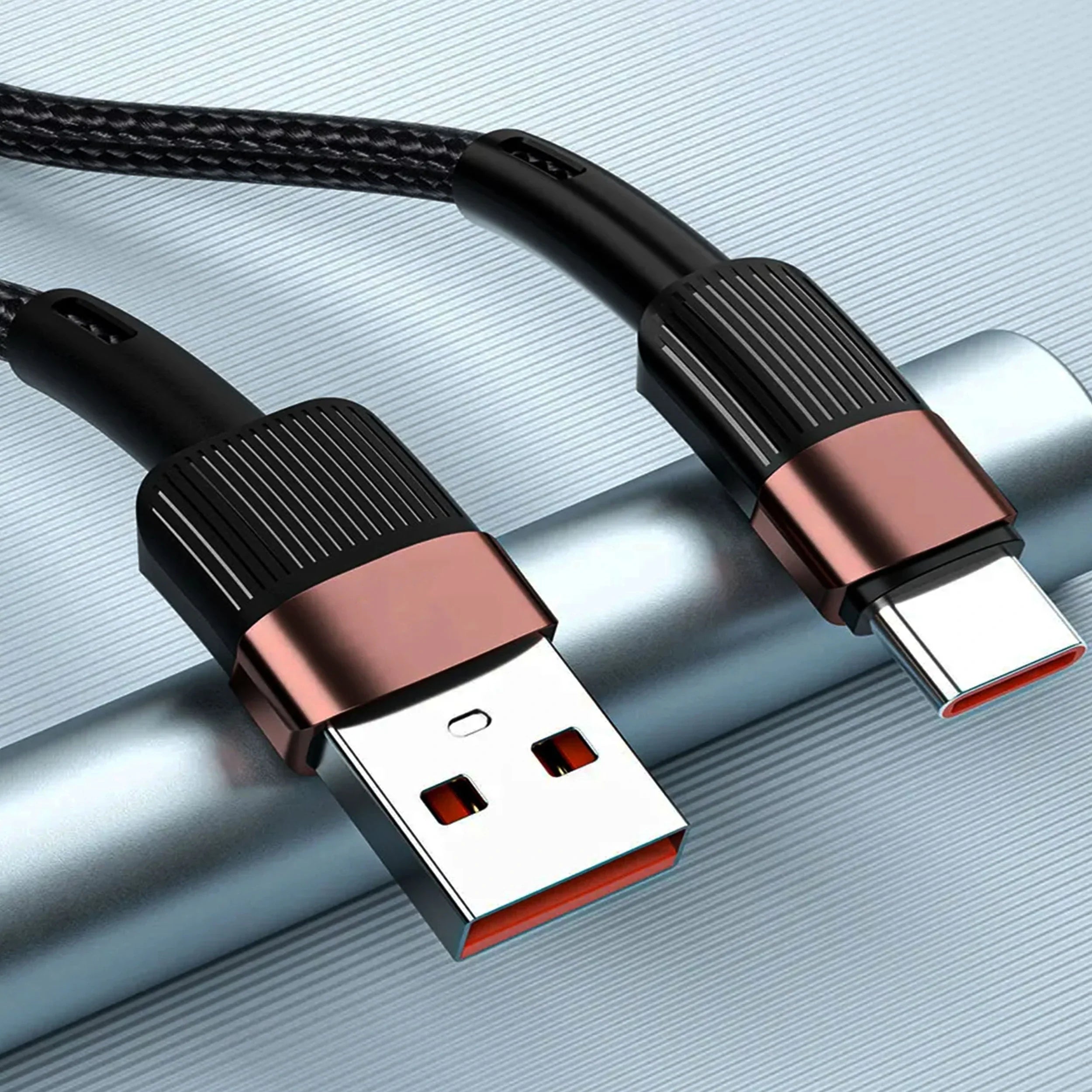 10-Foot Fast Charging Cable - USB-A to USB-C